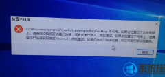 win7ʾC:\win\system32\config\systemprofile\desktopõĴ취